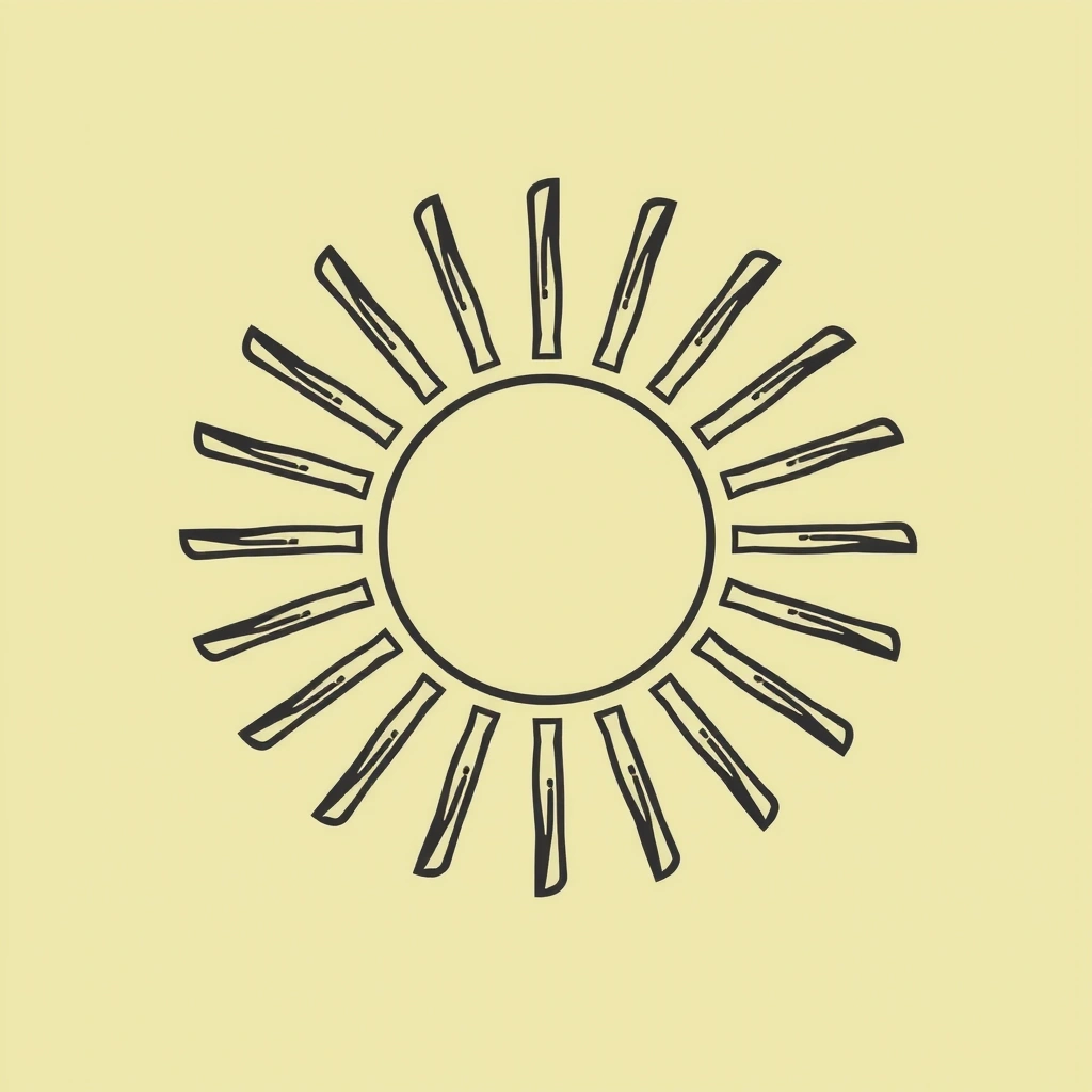 Sun icon